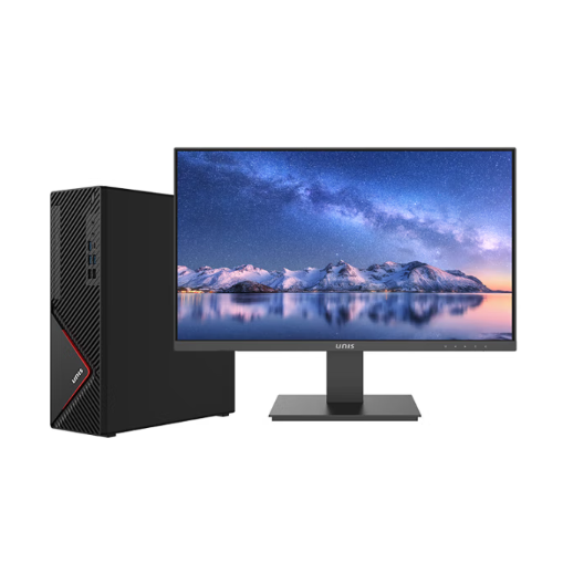 紫光/unis D3890 G2 兆芯ZX-E KX-U6780A 23.8 集成显卡 共享内存 512GB 1TB UOS试用版 16GB